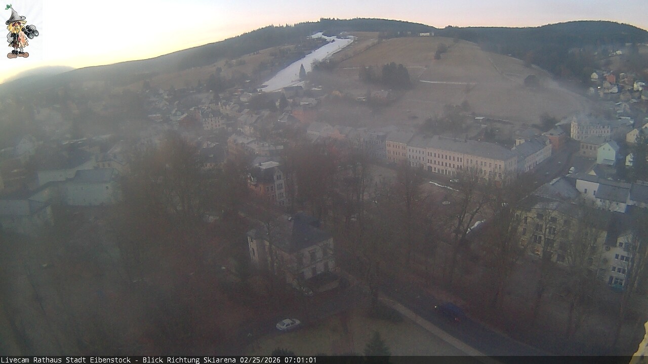 Archiv Foto Webcam Eibenstock im Erzgebirge