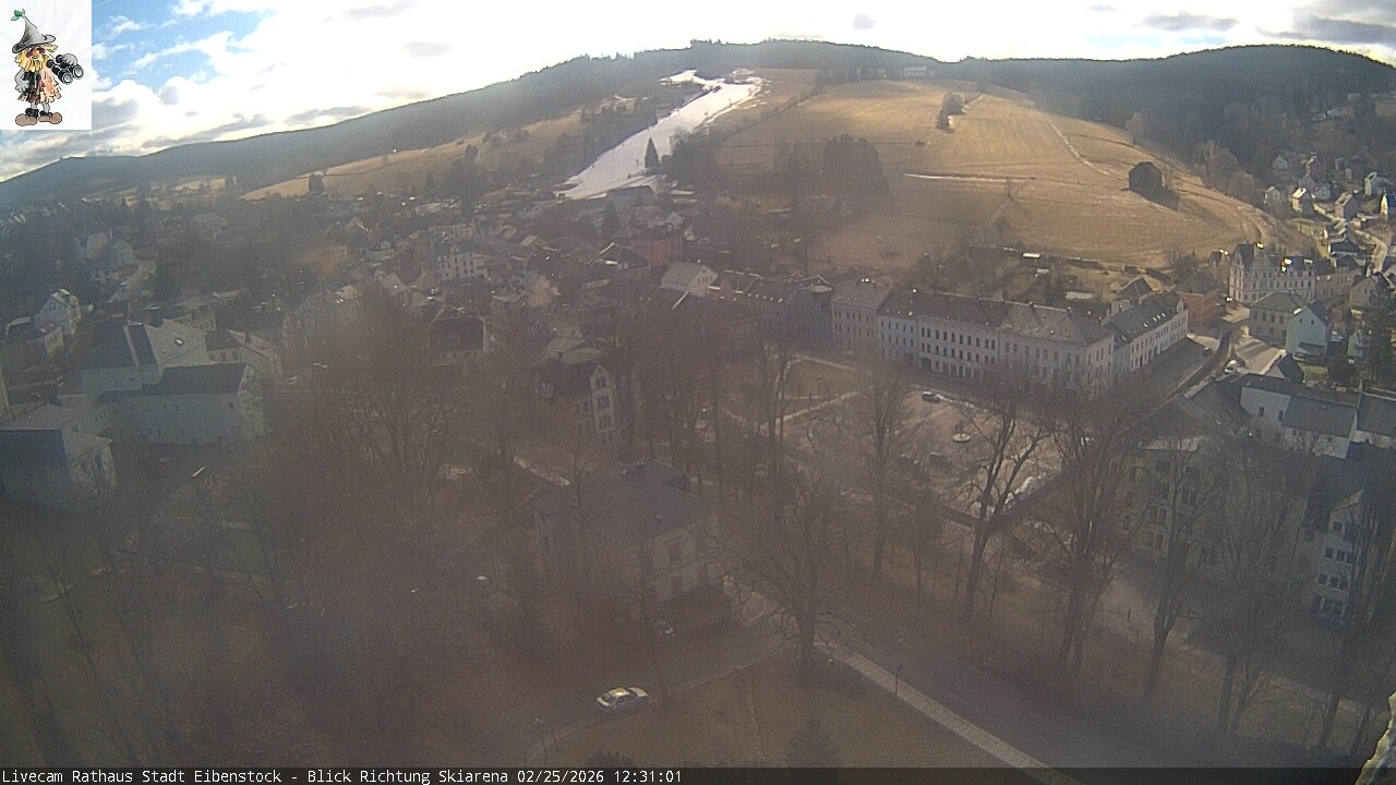 Archiv Foto Webcam Eibenstock im Erzgebirge