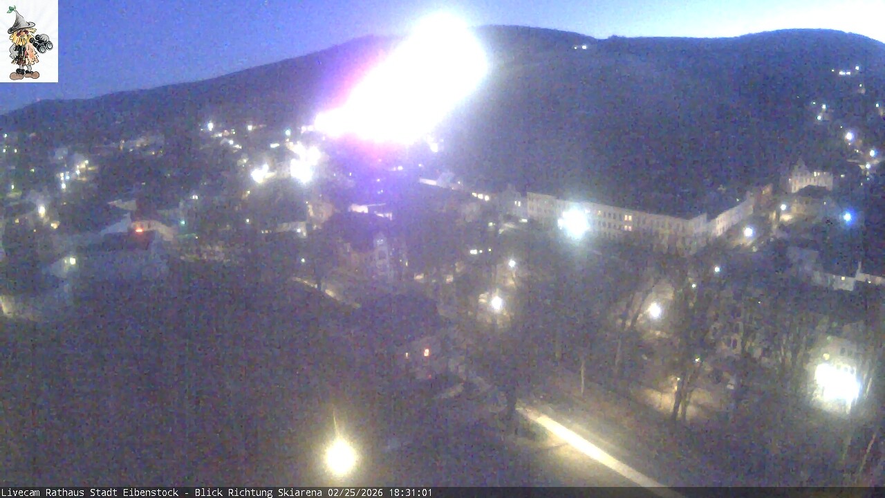 Archiv Foto Webcam Eibenstock im Erzgebirge