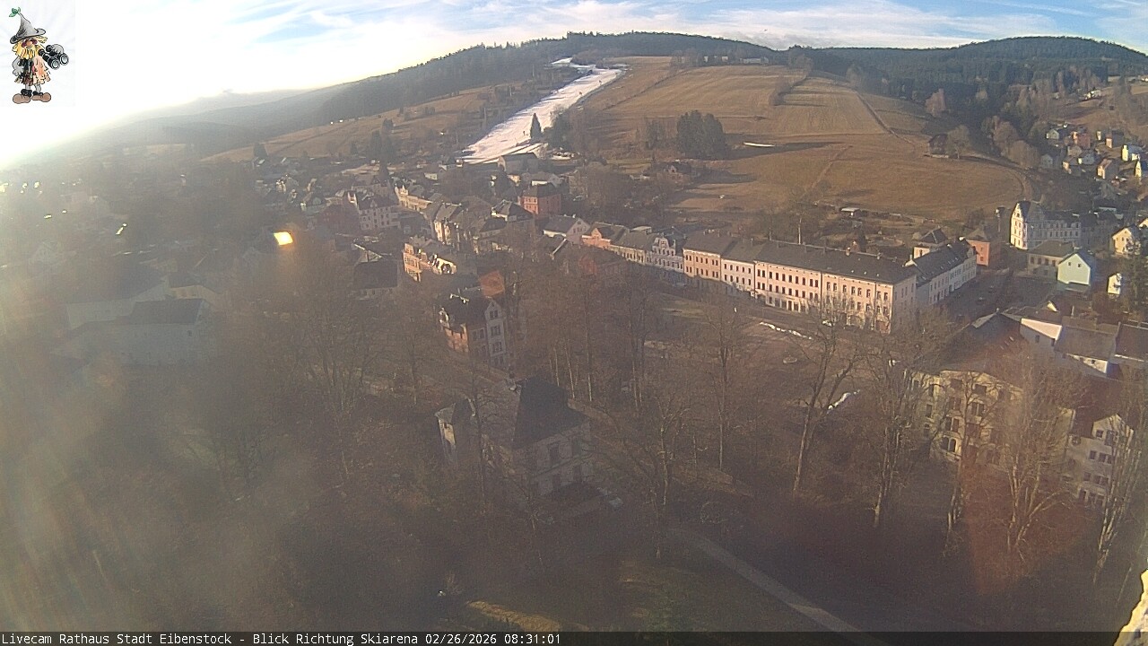 Archived image Webcam Eibenstock in the Erz Mountains