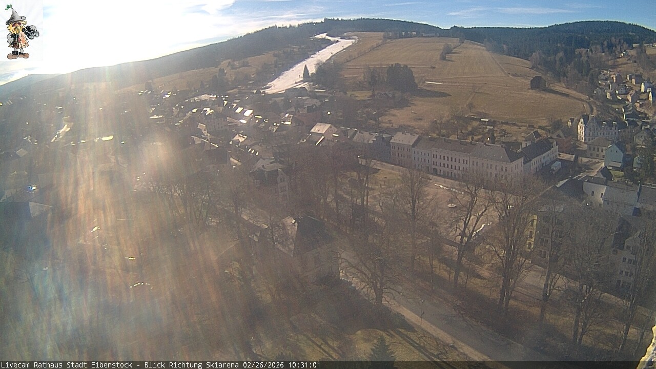 Archived image Webcam Eibenstock in the Erz Mountains