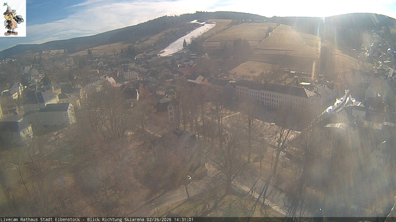 Archived image Webcam Eibenstock in the Erz Mountains