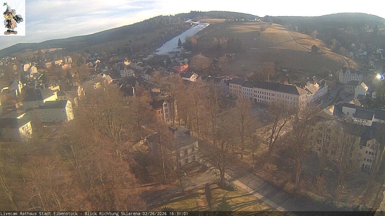 Archived image Webcam Eibenstock in the Erz Mountains