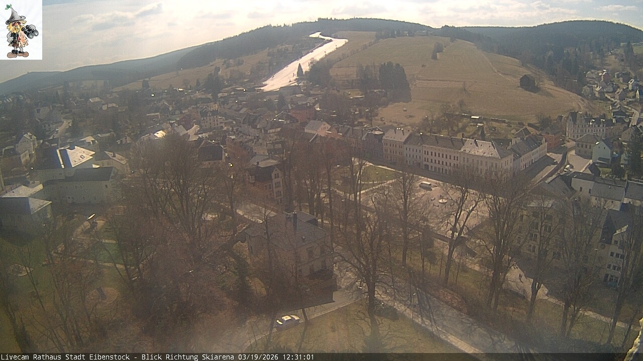 Archived image Webcam Eibenstock in the Erz Mountains