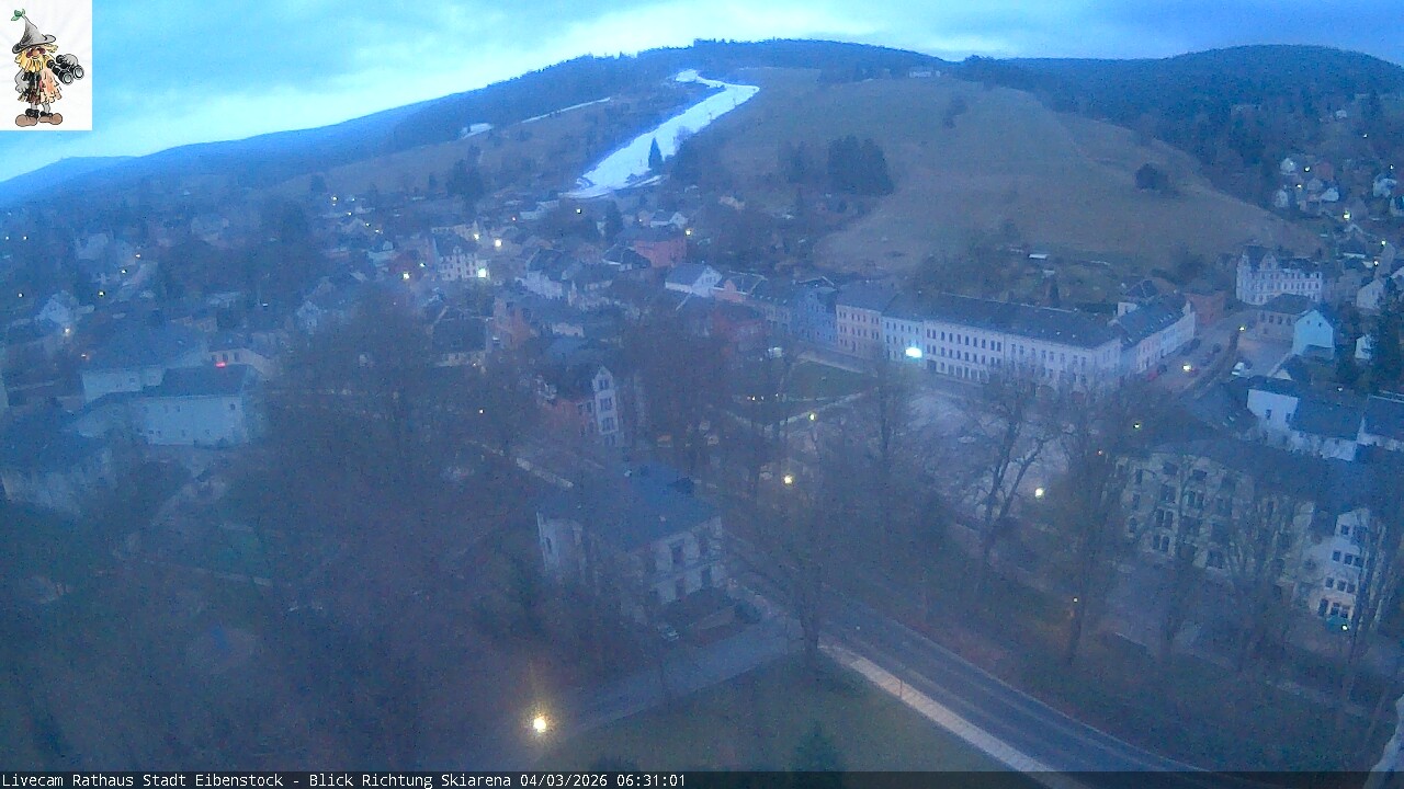 Archiv Foto Webcam Eibenstock im Erzgebirge
