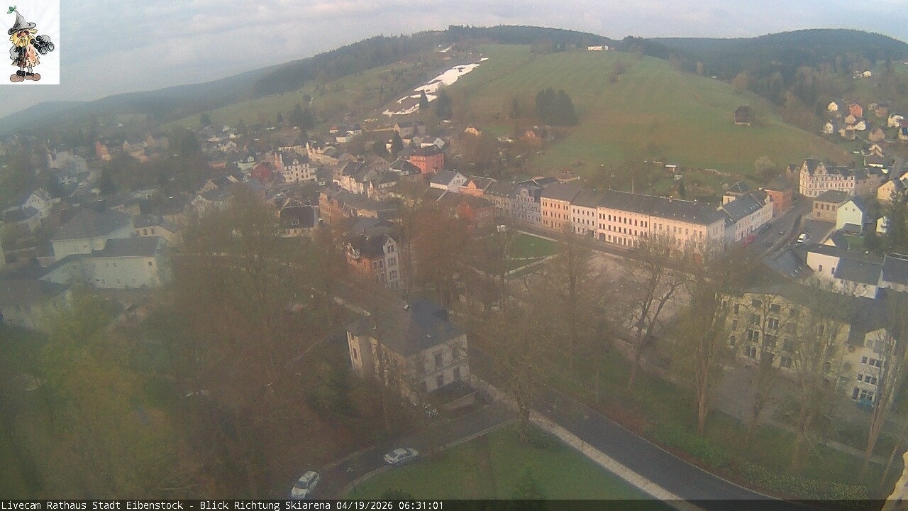 Archiv Foto Webcam Eibenstock im Erzgebirge
