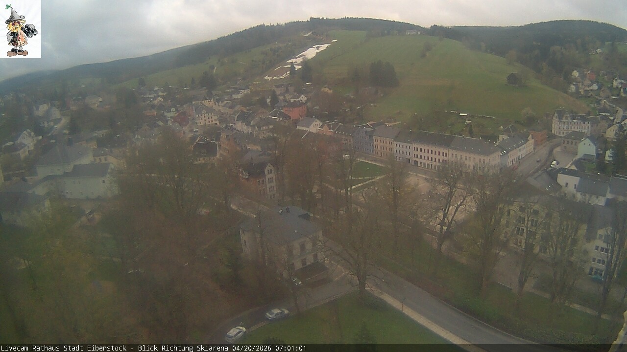 Archiv Foto Webcam Eibenstock im Erzgebirge