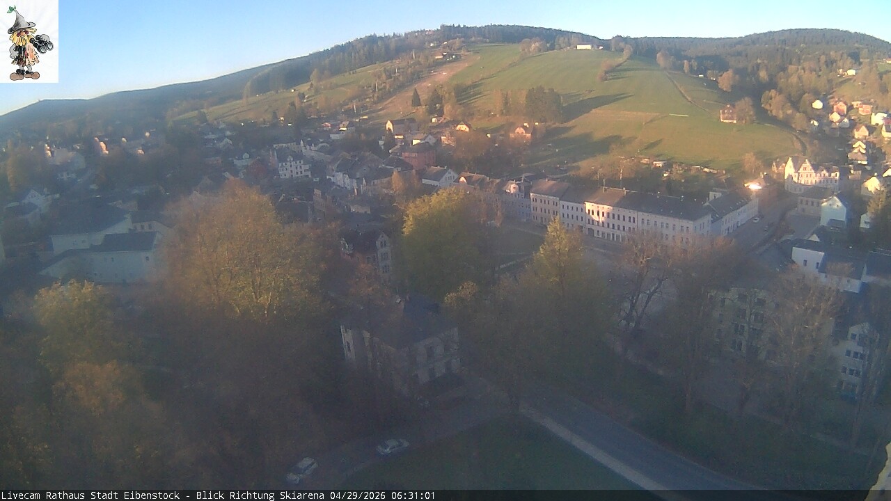 Archiv Foto Webcam Eibenstock im Erzgebirge