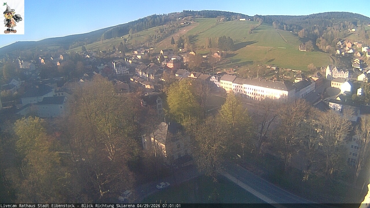 Archiv Foto Webcam Eibenstock im Erzgebirge