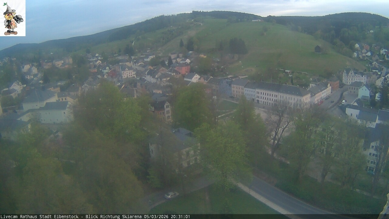 Archiv Foto Webcam Eibenstock im Erzgebirge
