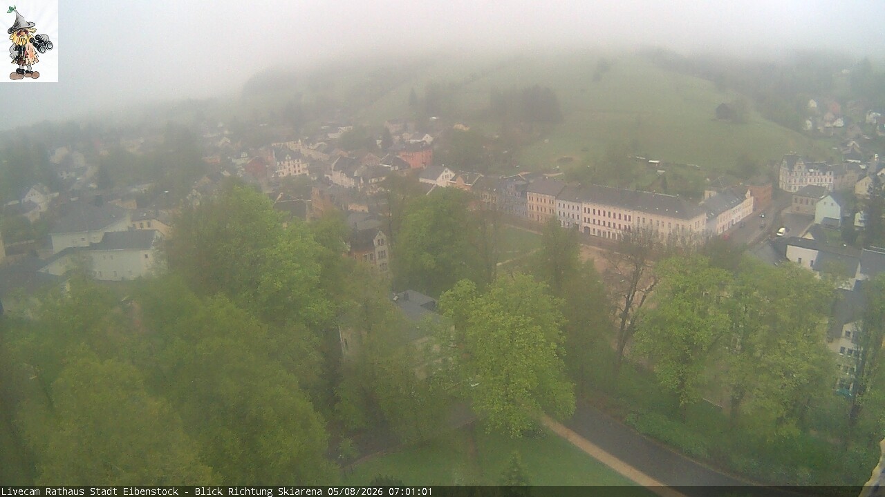 Archiv Foto Webcam Eibenstock im Erzgebirge