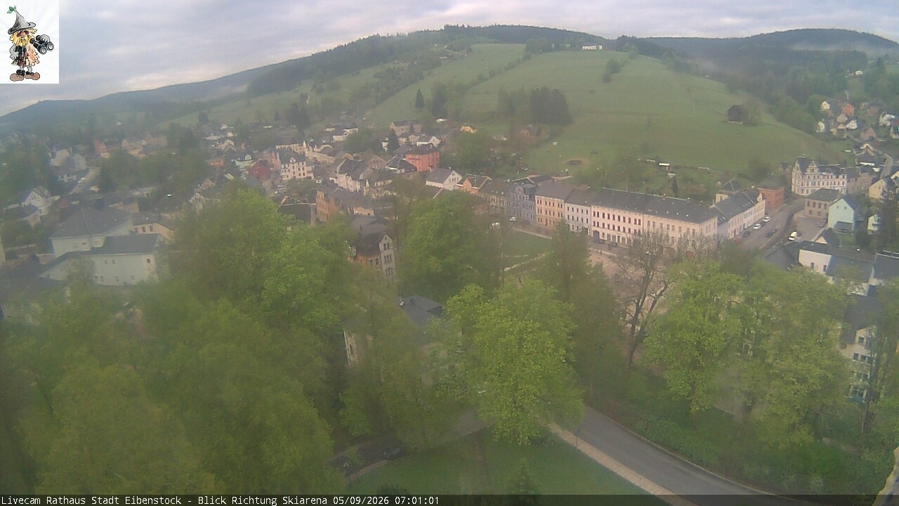 Archiv Foto Webcam Eibenstock im Erzgebirge