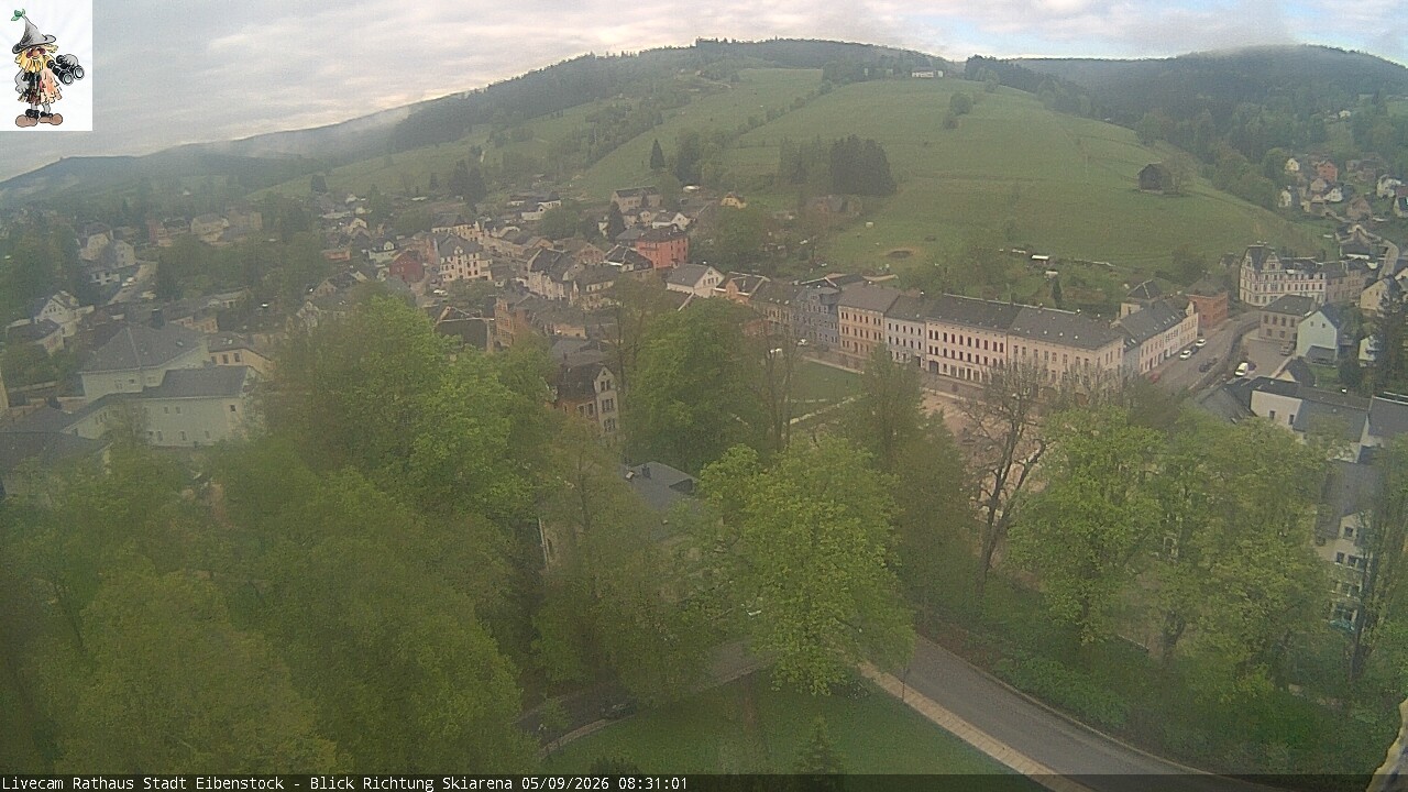 Archiv Foto Webcam Eibenstock im Erzgebirge