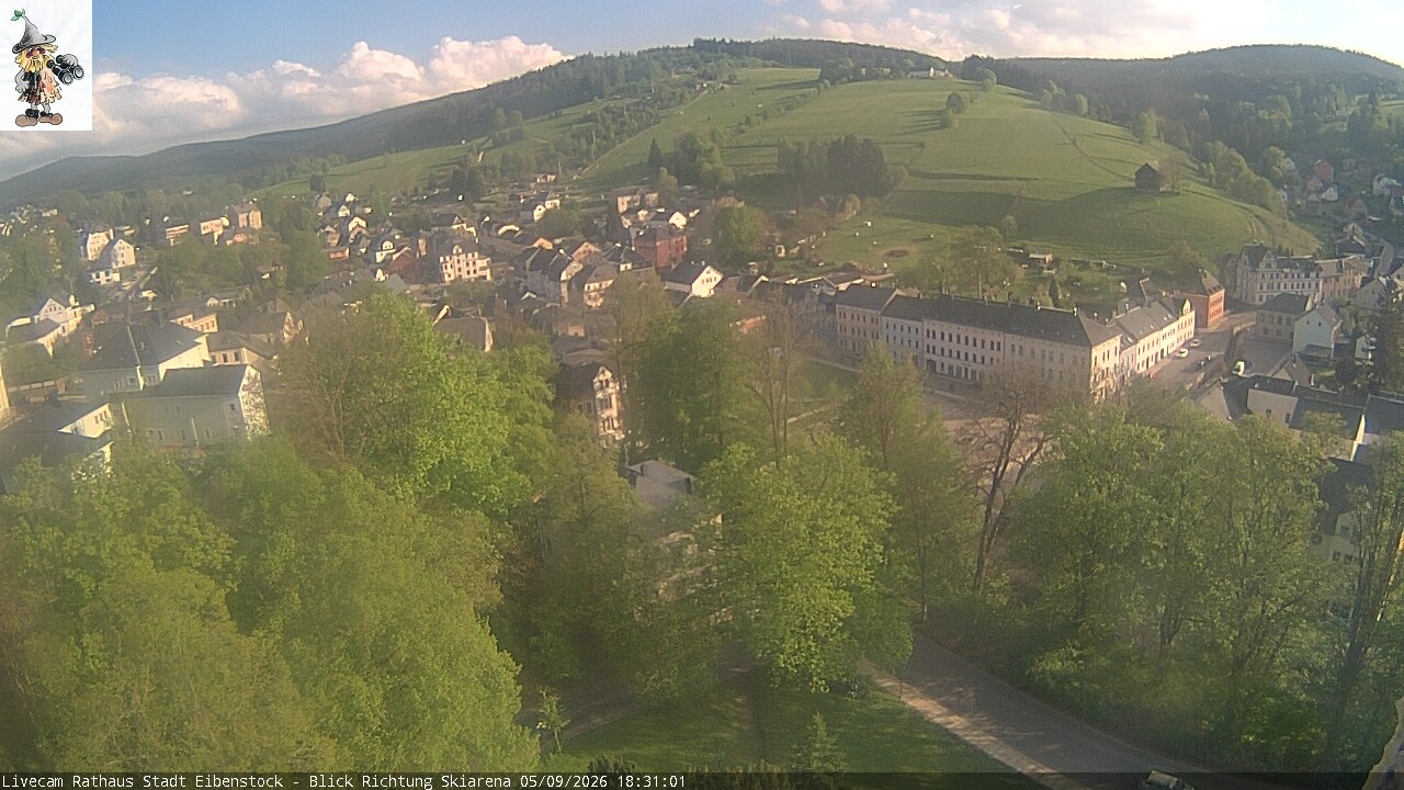 Archiv Foto Webcam Eibenstock im Erzgebirge
