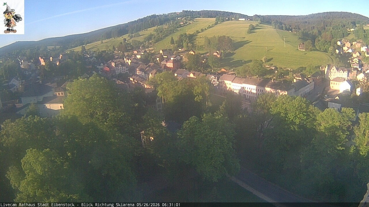 Archiv Foto Webcam Eibenstock im Erzgebirge