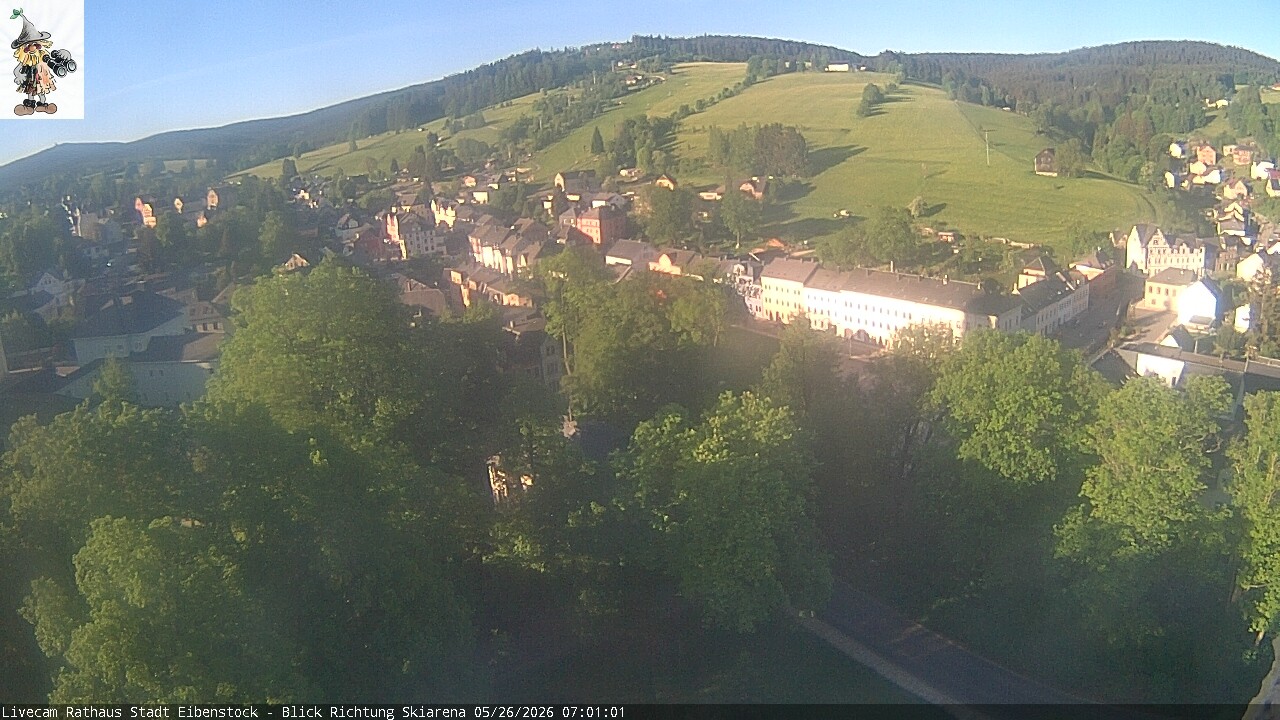 Archiv Foto Webcam Eibenstock im Erzgebirge