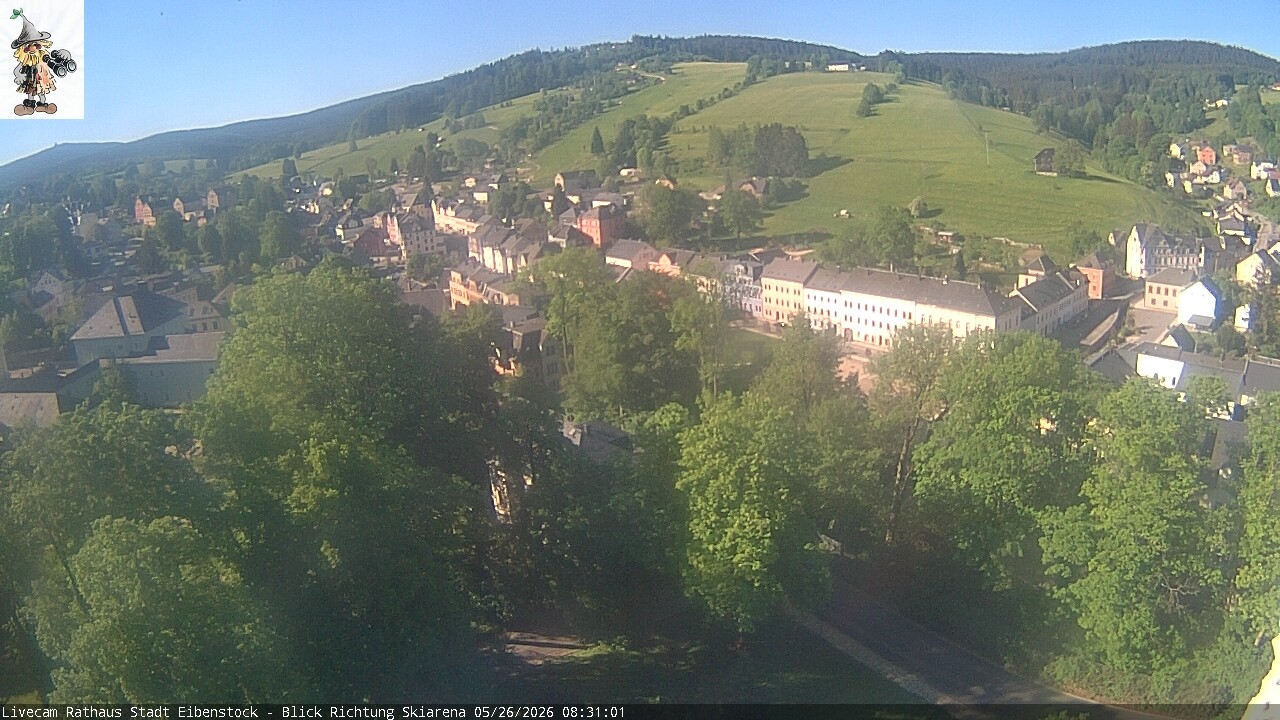 Archiv Foto Webcam Eibenstock im Erzgebirge