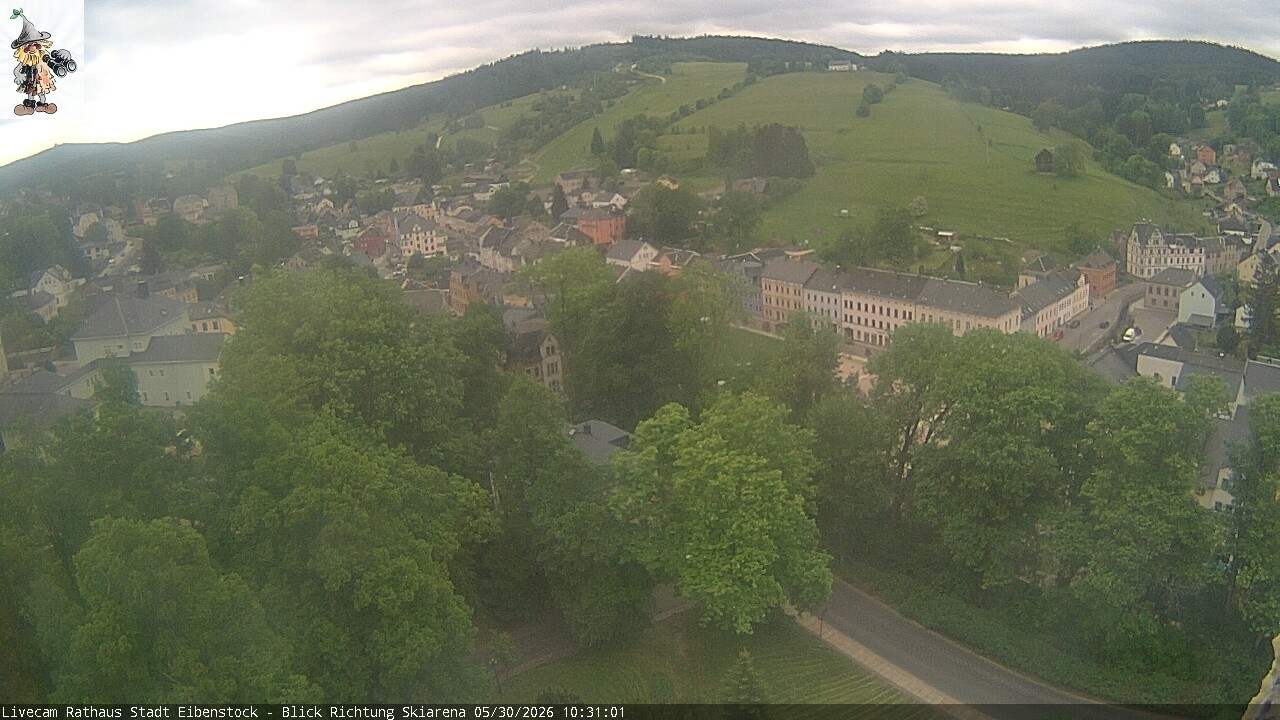 Archived image Webcam Eibenstock in the Erz Mountains