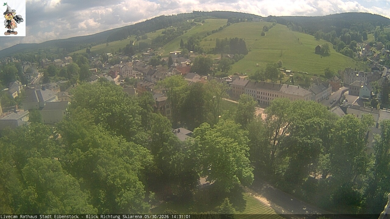 Archived image Webcam Eibenstock in the Erz Mountains