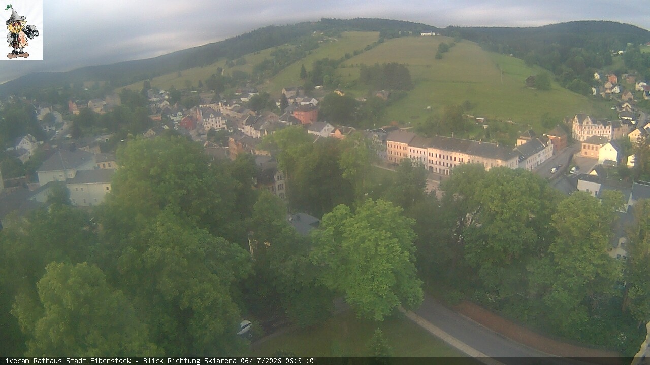Archiv Foto Webcam Eibenstock im Erzgebirge