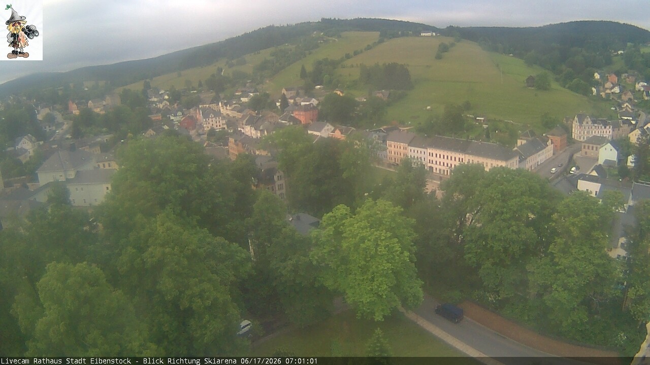 Archiv Foto Webcam Eibenstock im Erzgebirge