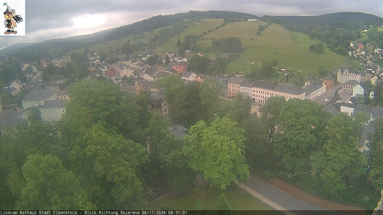 Archiv Foto Webcam Eibenstock im Erzgebirge