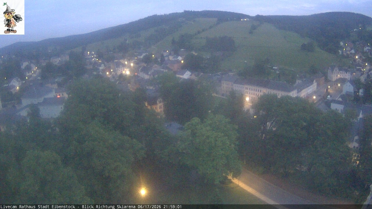 Archived image Webcam Eibenstock in the Erz Mountains