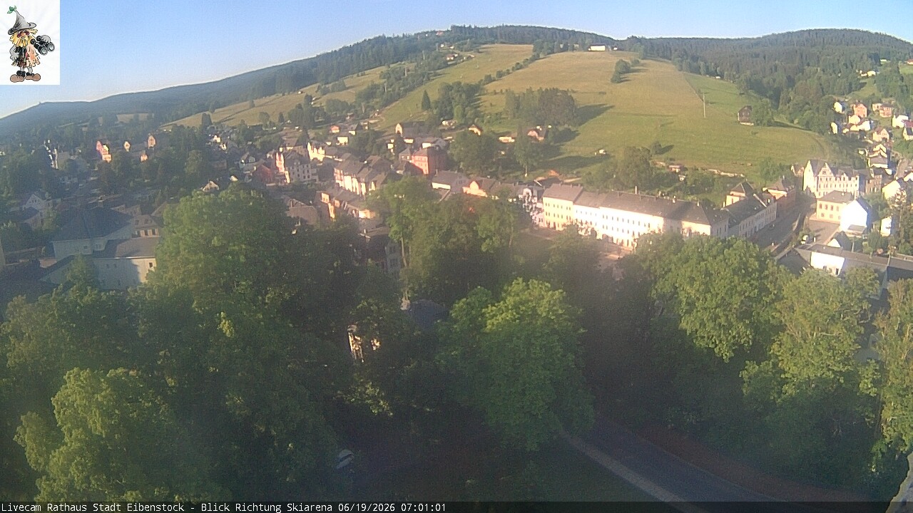 Archiv Foto Webcam Eibenstock im Erzgebirge