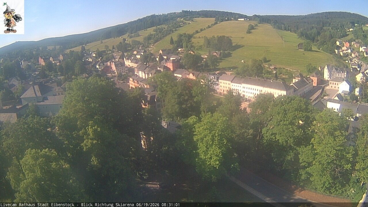 Archiv Foto Webcam Eibenstock im Erzgebirge