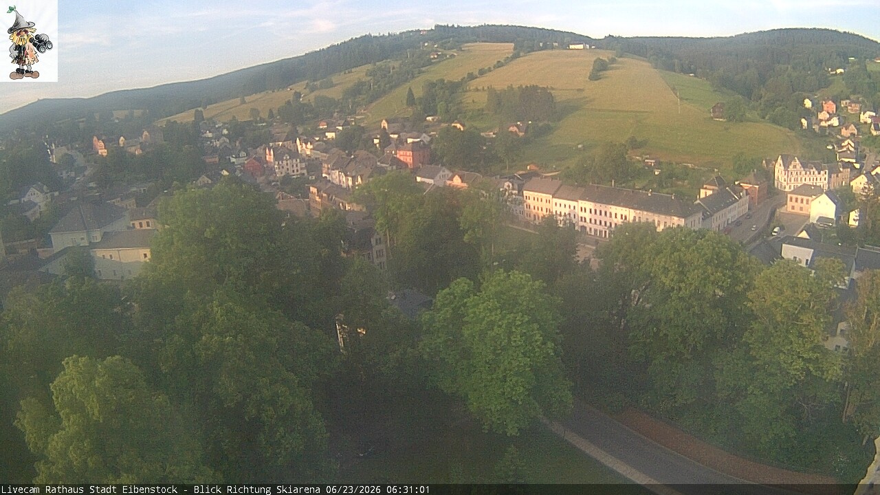 Archiv Foto Webcam Eibenstock im Erzgebirge