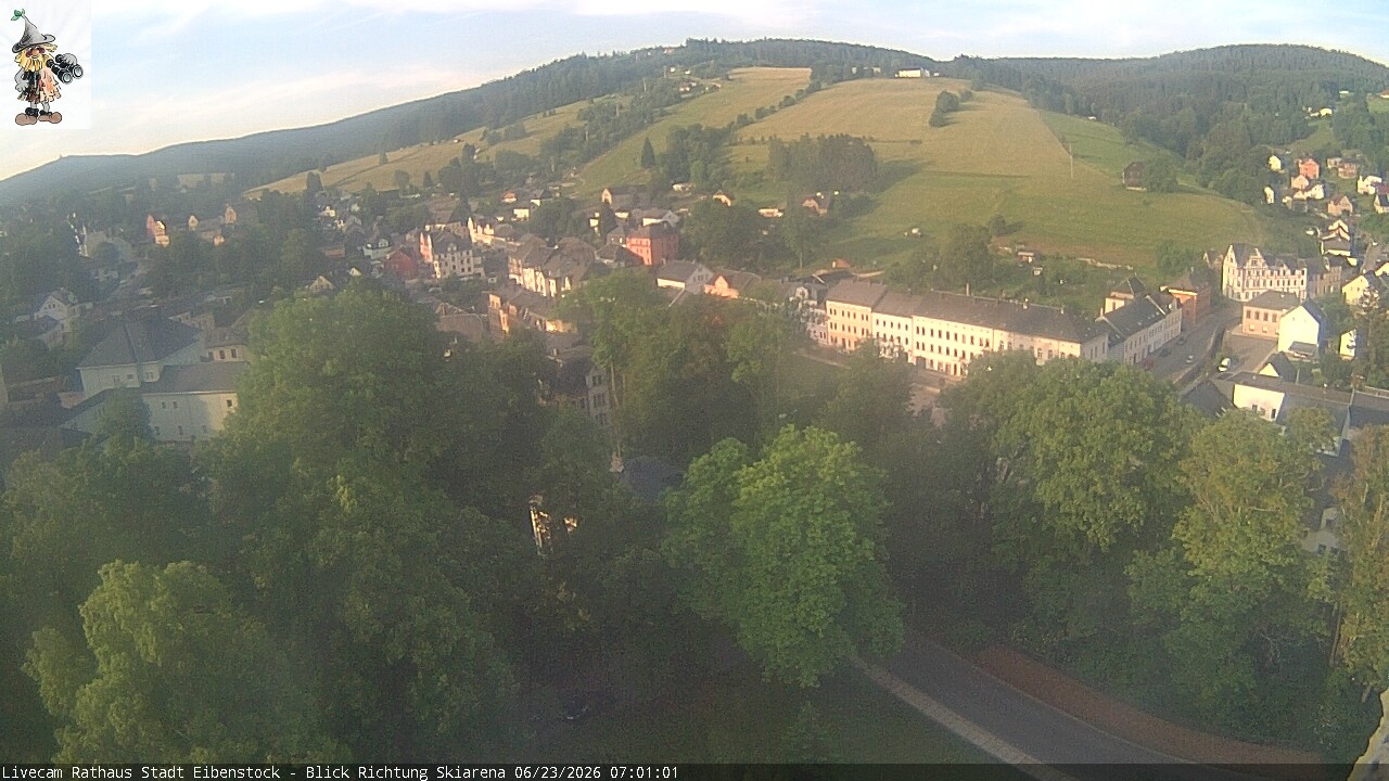 Archiv Foto Webcam Eibenstock im Erzgebirge