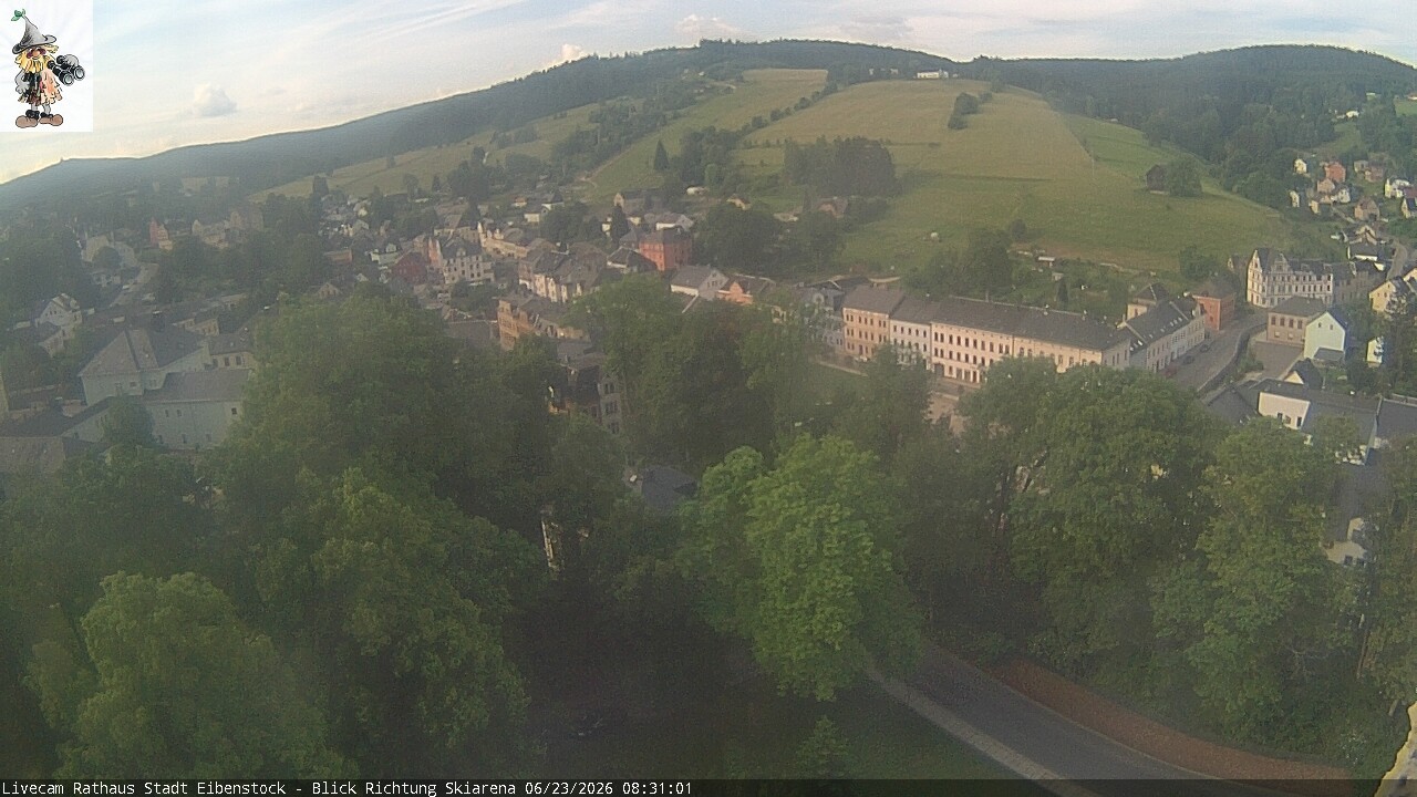 Archiv Foto Webcam Eibenstock im Erzgebirge