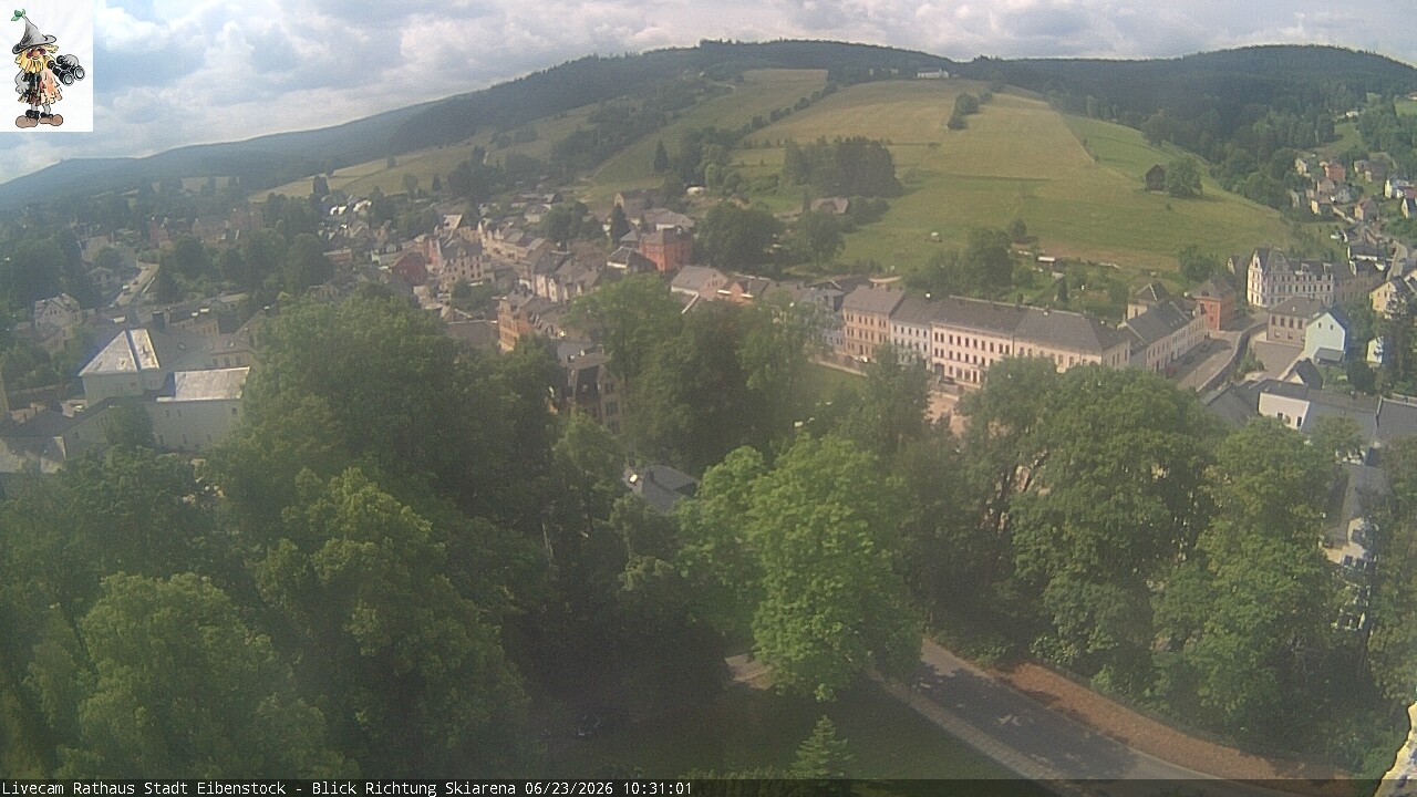 Archiv Foto Webcam Eibenstock im Erzgebirge