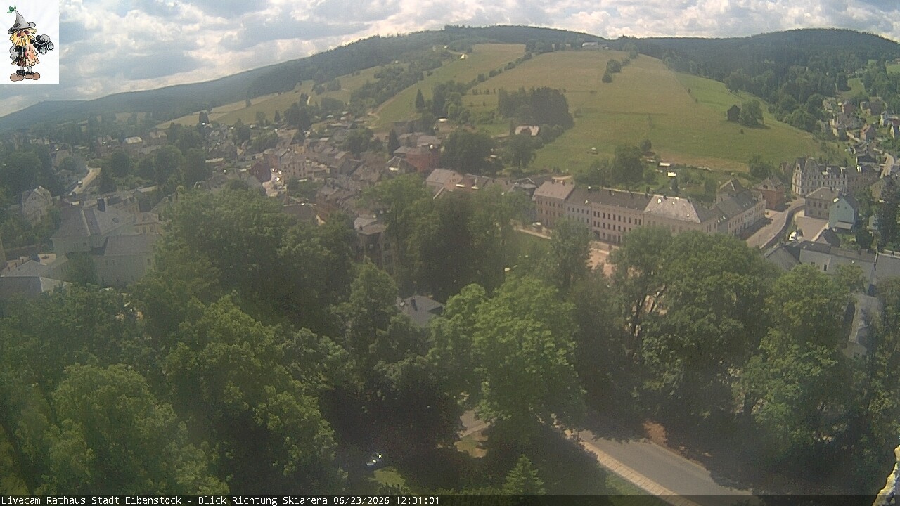 Archiv Foto Webcam Eibenstock im Erzgebirge
