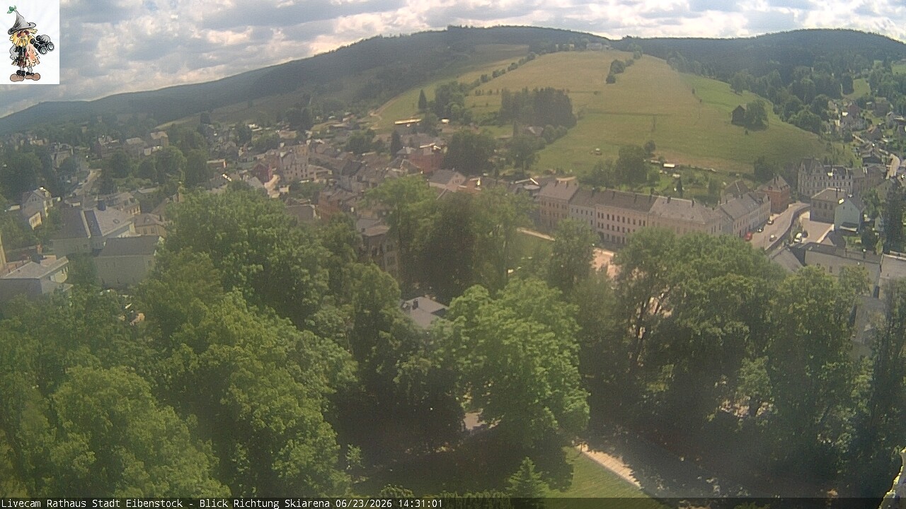 Archiv Foto Webcam Eibenstock im Erzgebirge