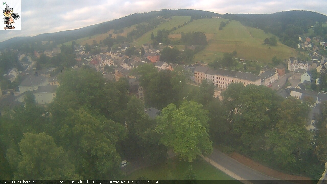 Archiv Foto Webcam Eibenstock im Erzgebirge