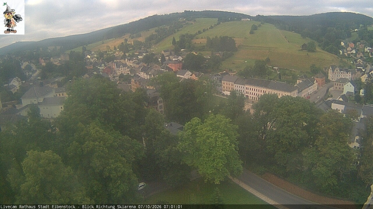 Archiv Foto Webcam Eibenstock im Erzgebirge