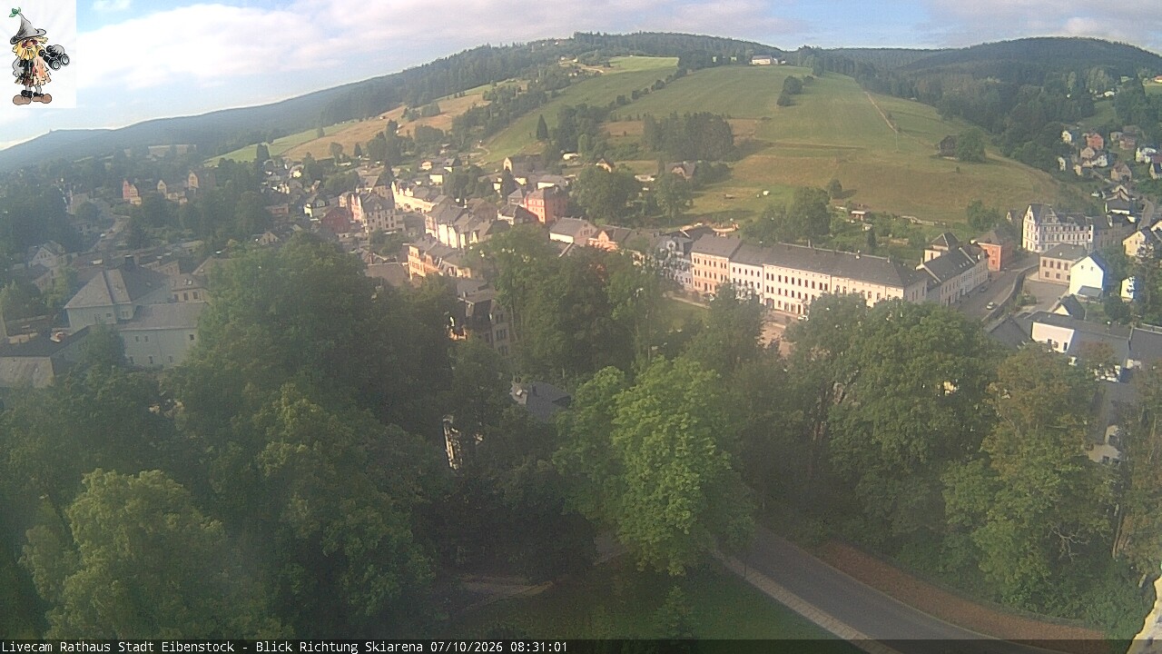 Archiv Foto Webcam Eibenstock im Erzgebirge