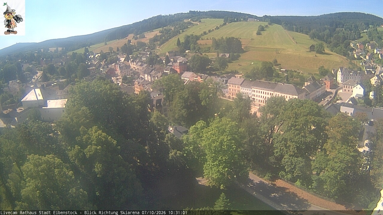 Archiv Foto Webcam Eibenstock im Erzgebirge