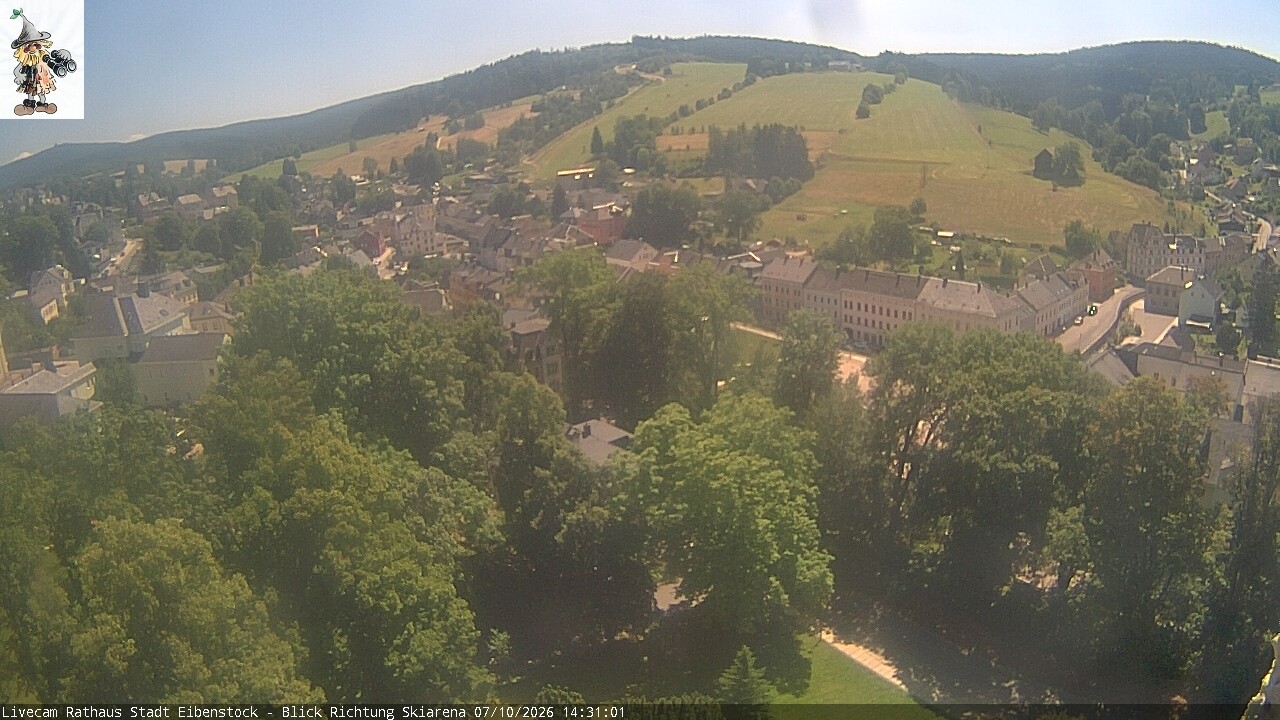 Archiv Foto Webcam Eibenstock im Erzgebirge