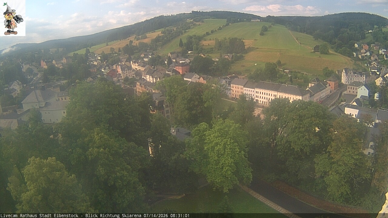 Archiv Foto Webcam Eibenstock im Erzgebirge
