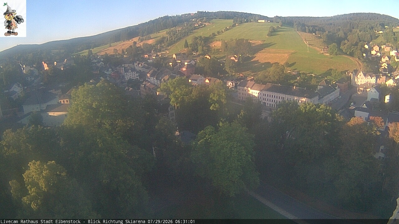Archiv Foto Webcam Eibenstock im Erzgebirge