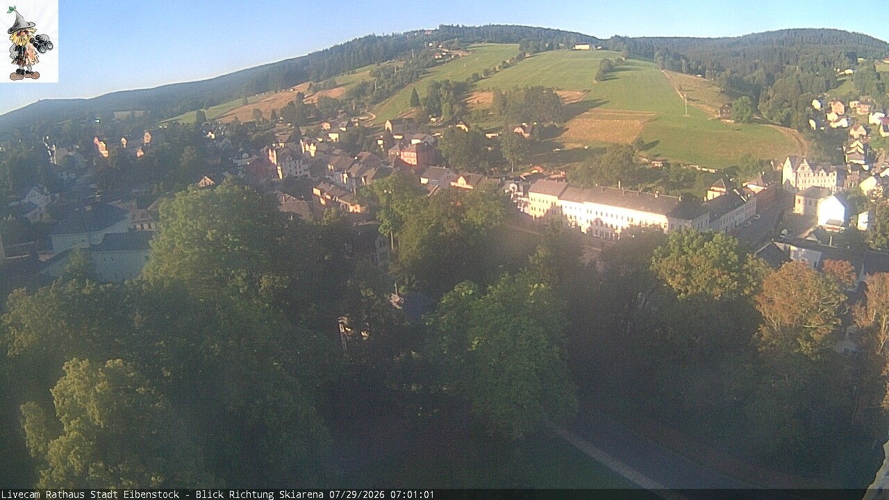 Archiv Foto Webcam Eibenstock im Erzgebirge