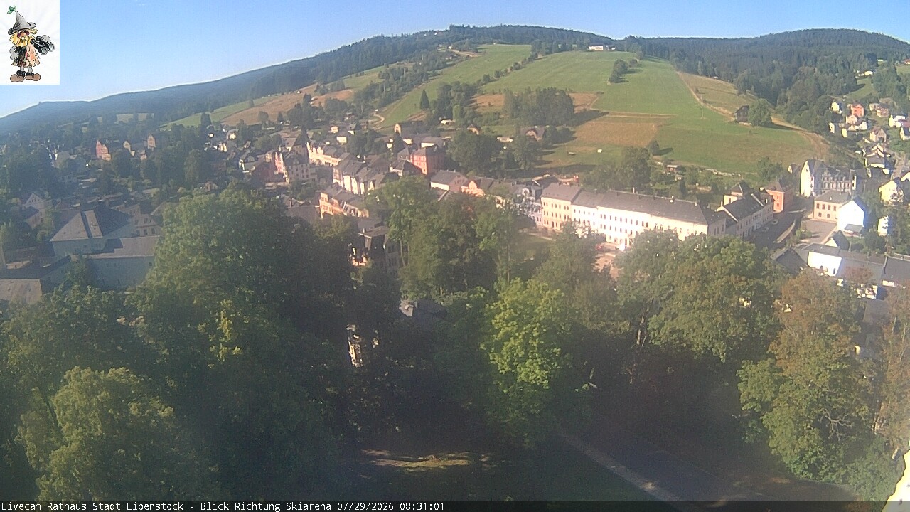 Archiv Foto Webcam Eibenstock im Erzgebirge