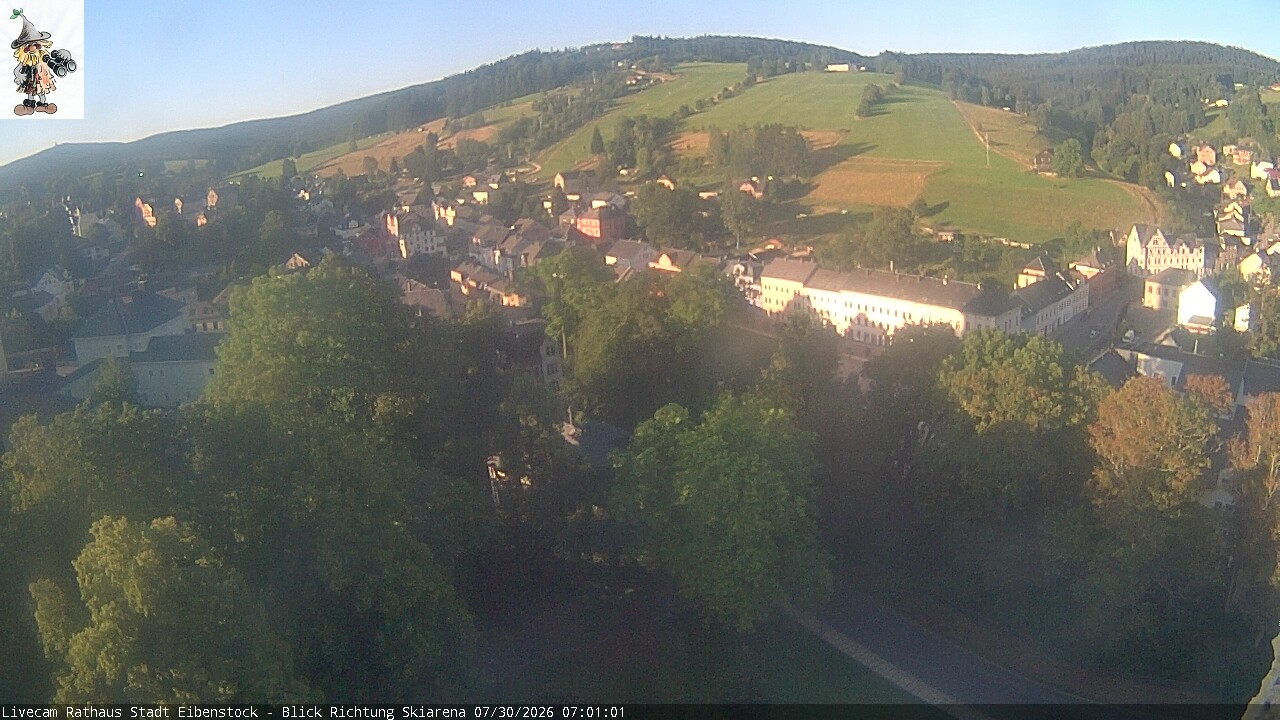 Archiv Foto Webcam Eibenstock im Erzgebirge