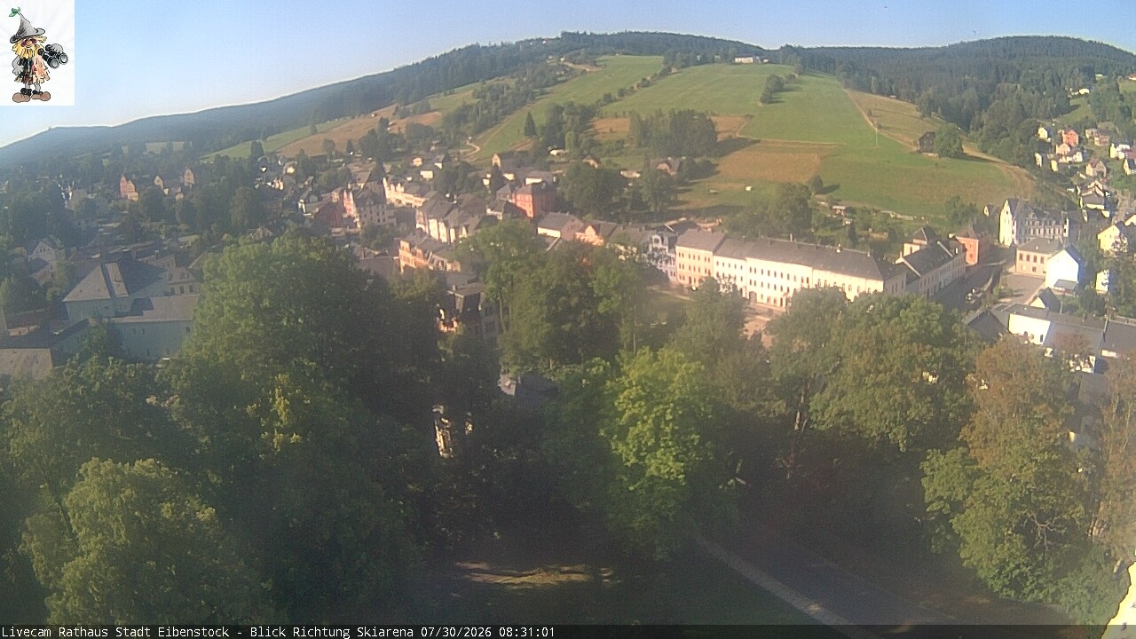 Archiv Foto Webcam Eibenstock im Erzgebirge