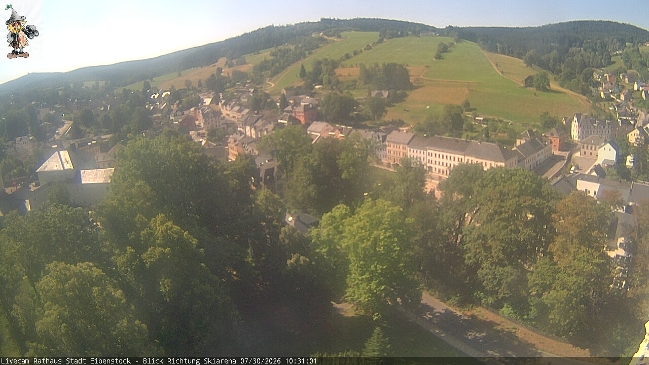 Archiv Foto Webcam Eibenstock im Erzgebirge