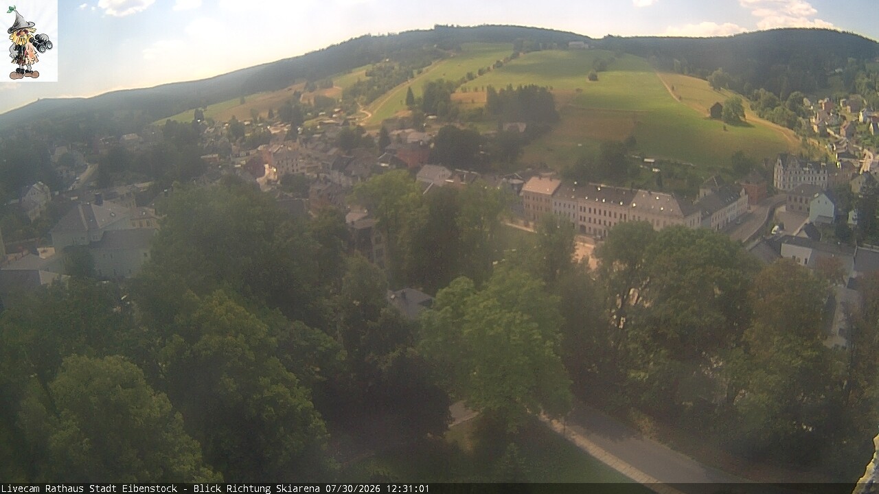 Archiv Foto Webcam Eibenstock im Erzgebirge