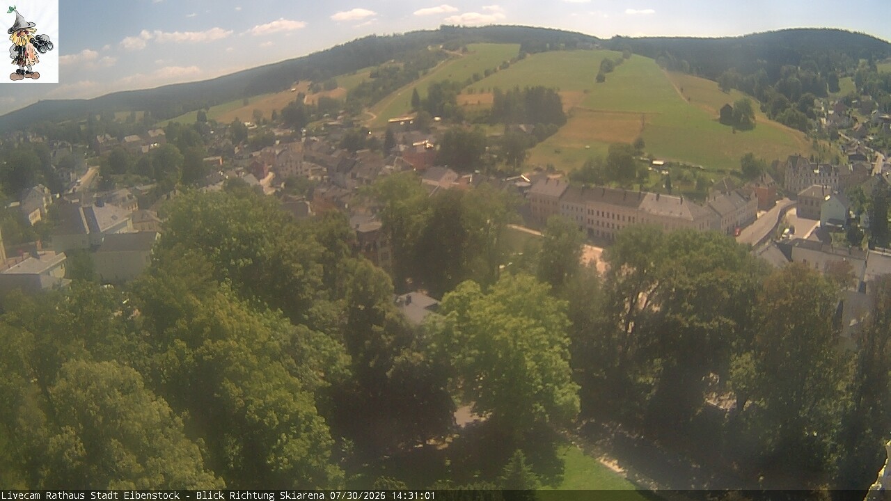 Archiv Foto Webcam Eibenstock im Erzgebirge