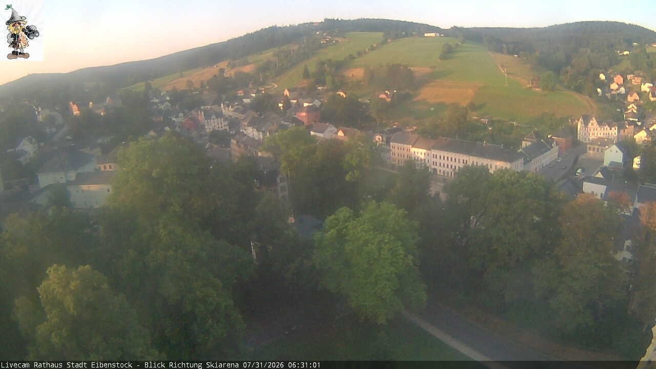Archiv Foto Webcam Eibenstock im Erzgebirge